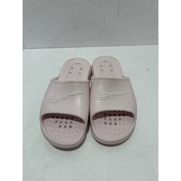 Nike Victori One Barely Rose Shower Slides Sandals Women's Size M7/W8 - Picture 2 of 6
